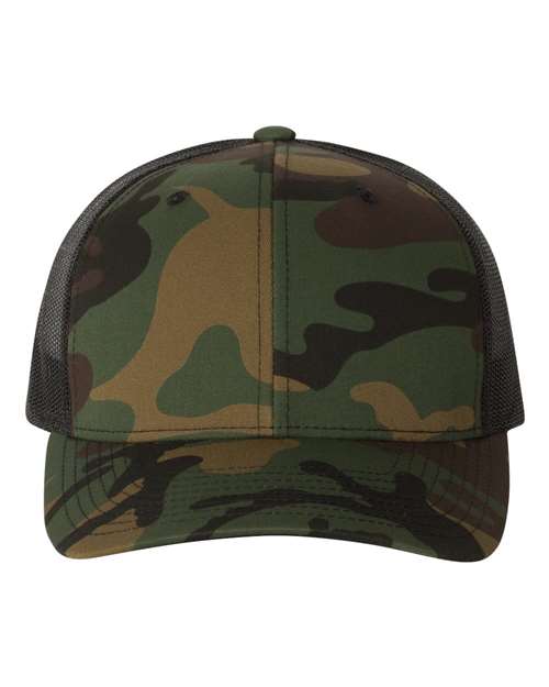 CASQUETTE YUPOONG - CAMO VERT