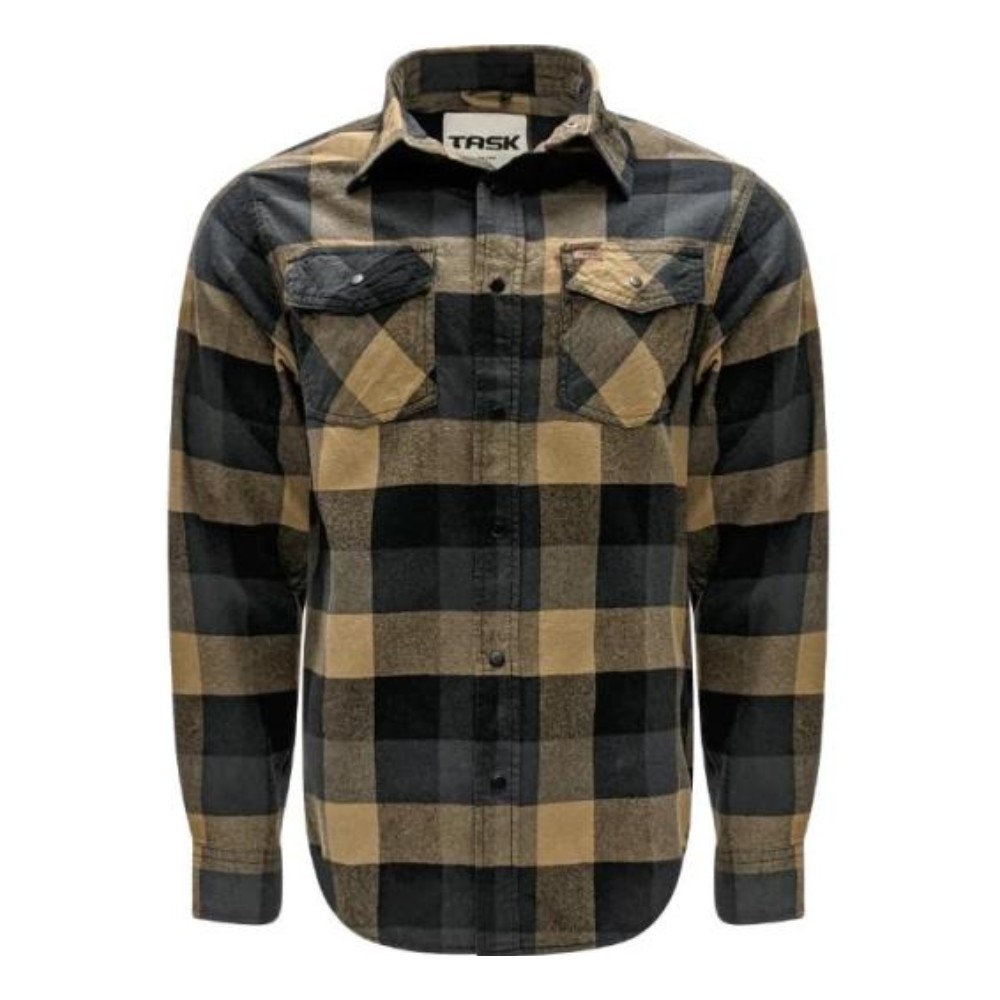 CHEMISE CLASSIQUE EN FLANELLE POUR HOMMES